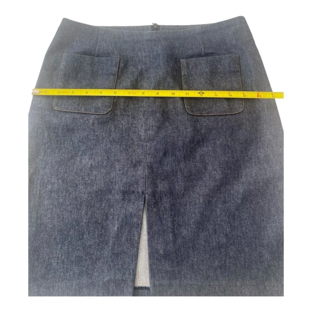 TF Atelier Paris Dark Denim mini skirt women's size 38